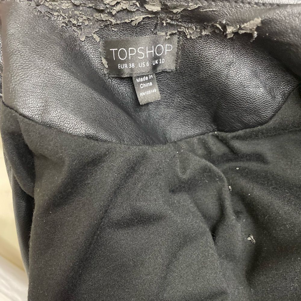 Top Shop leather jacket - Picture 8 of 8